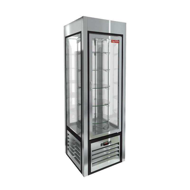 Витрина кондитерская вертикальная HICOLD VRC 350 R Sh FR