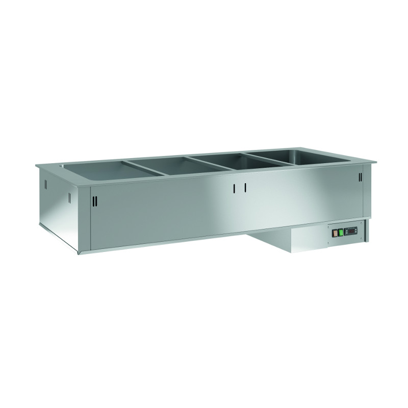 Мармит для 1 и 2 блюд EMAINOX IBM4 8046002 встраиваемый